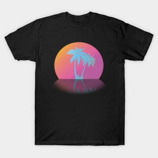 HEATWAVE-ECHOES OF A NEW DAWN #4 PALM & SUN T-Shirt